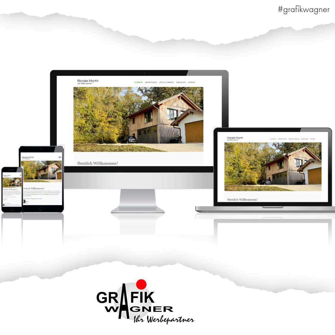 Website für Renate Myrth